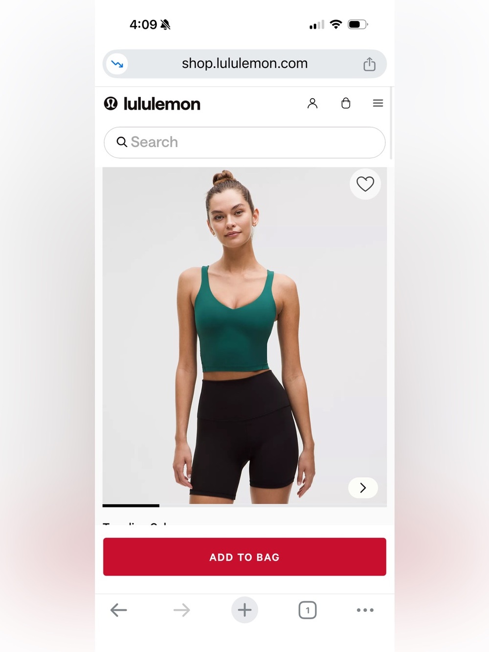 Lululemon Align Tank Top, Light Support, A/B Cups
SIZE: M(6-8)
COLOR: Storm Teal